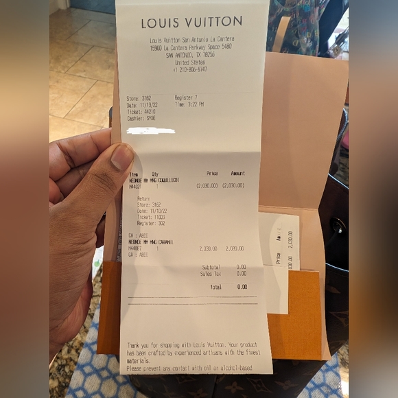 Louis Vuitton LV Canvas Neo Noe Caramel - gently used and priced to sell - Picture 9 of 16